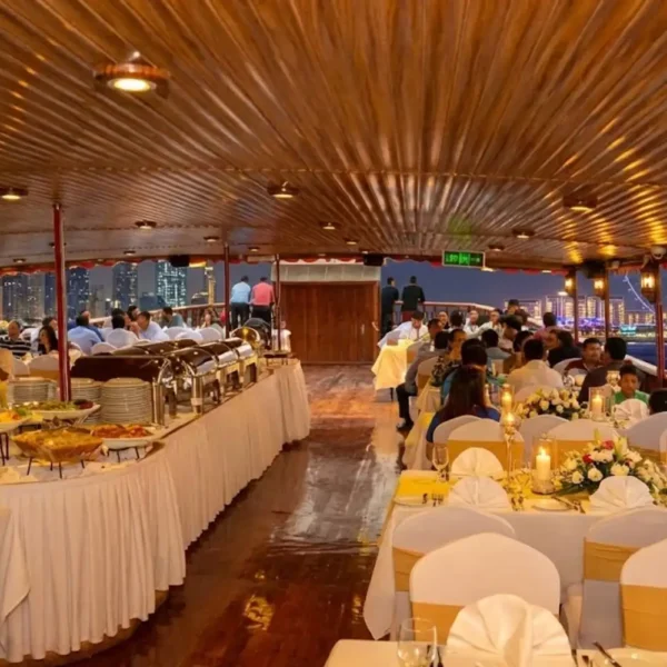 Dhow Cruise Dubai Food Offer