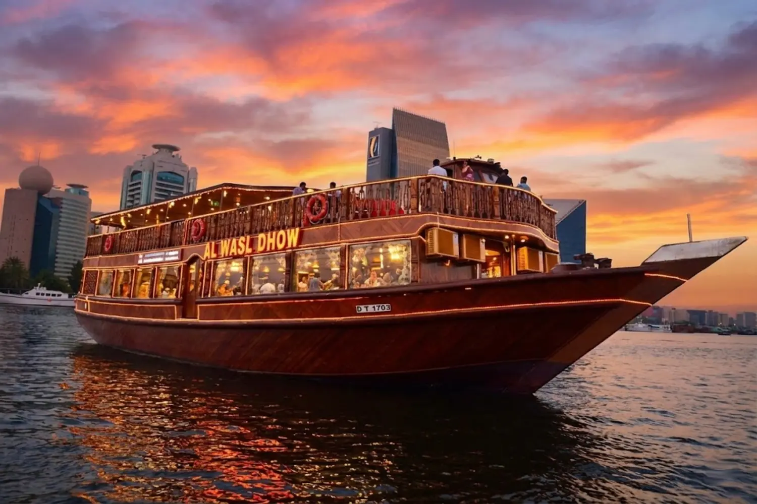 Marina Dhow Cruise Dubai